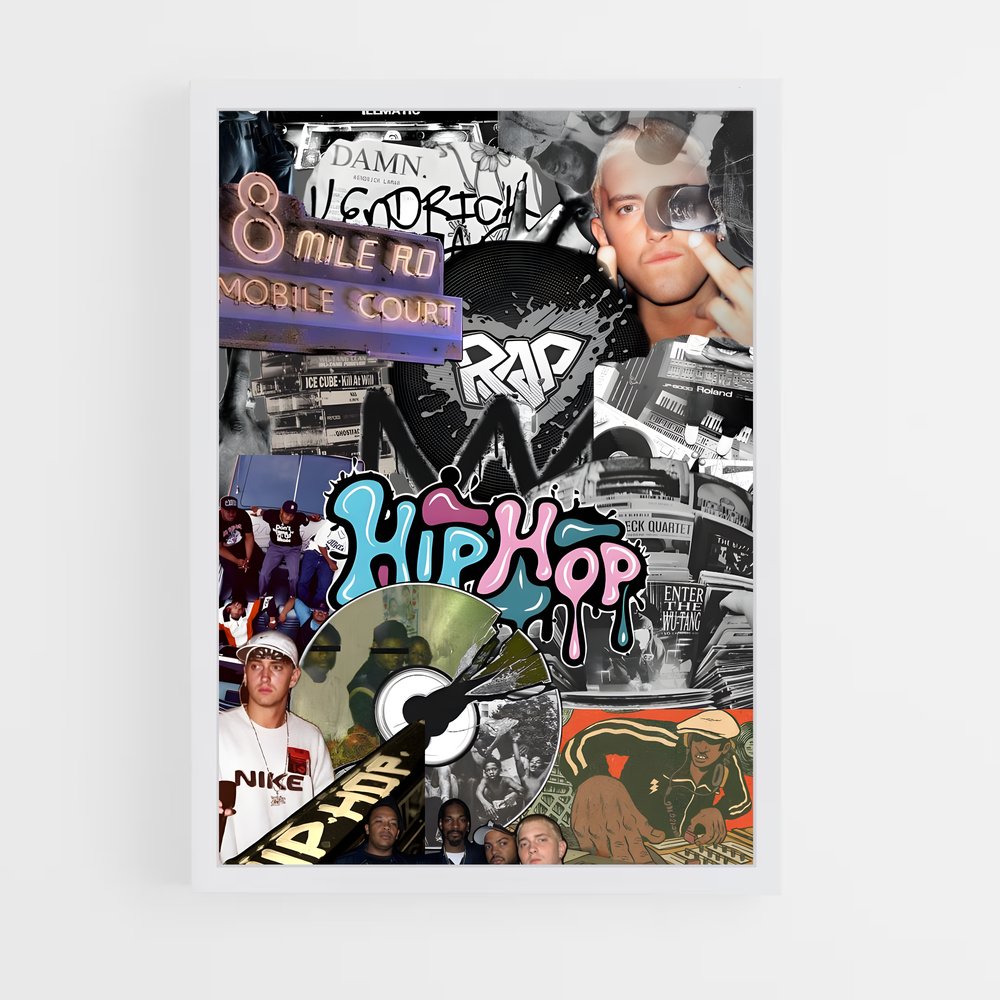 Poster Hip Hop World – affiche Danse (vue 3)